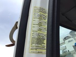 General Appearance with Motor Vehicle Safety Standards Label