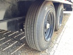 Trailer Chassis with Tire Condition