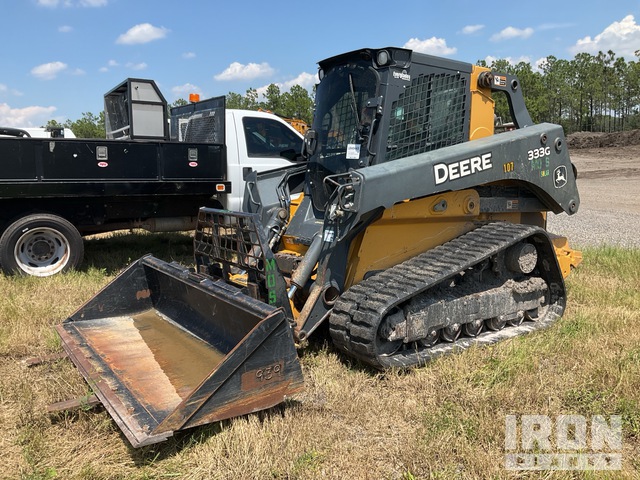 MINI CARGADOR SOBRE ORUGAS 2019 JOHN DEERE 333G