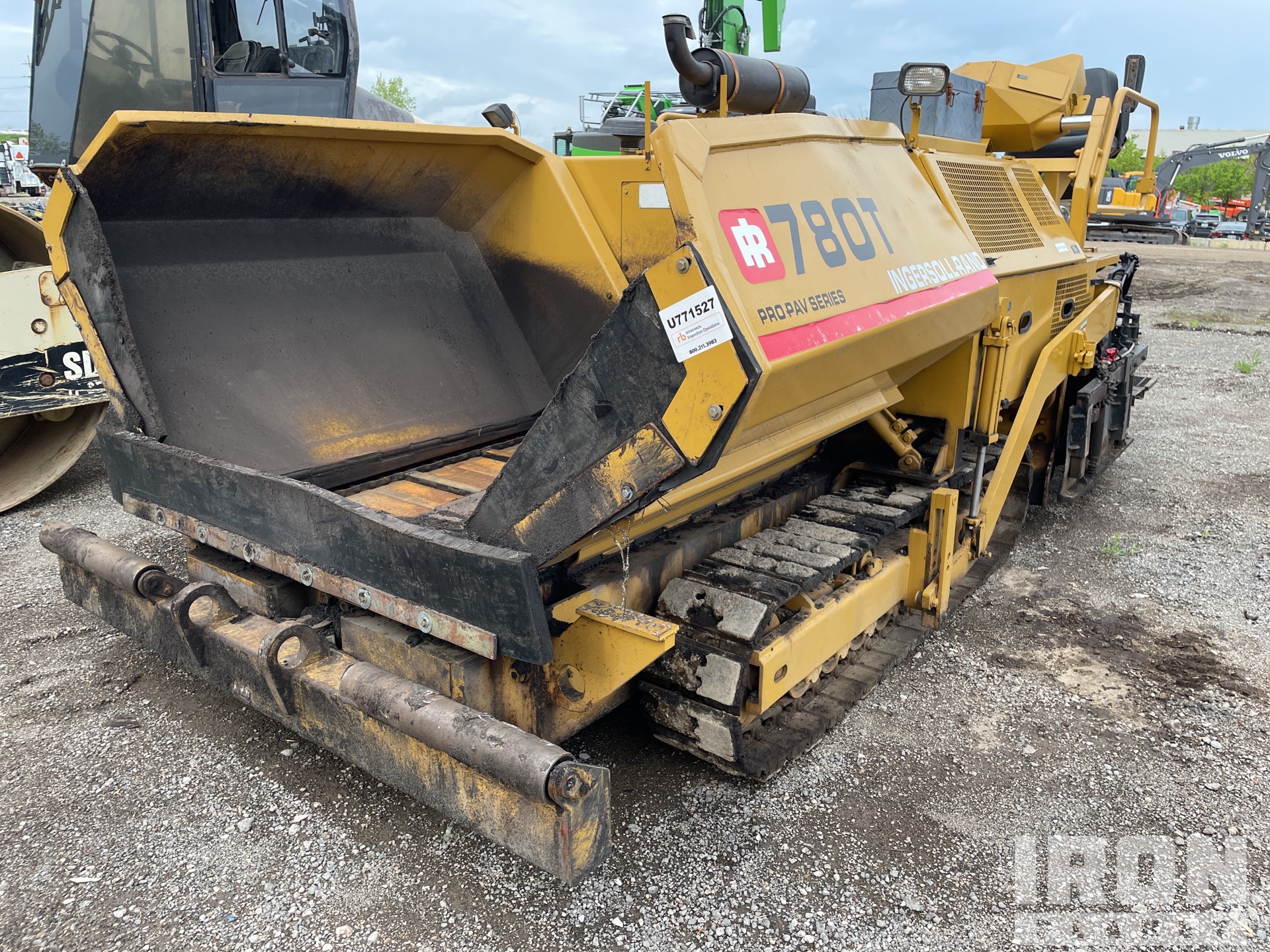 Ingersoll Rand 780T Track Asphalt Paver (Inoperable) in New Hudson
