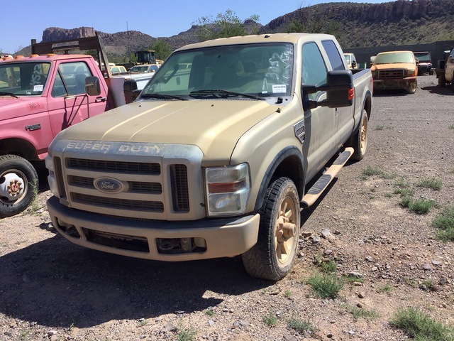 2008 Ford F-250 Lariat 4x4 Crew Cab Pickup (Inoperable)