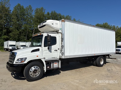 2017 Hino 268 4x2 Refrigerated Truck