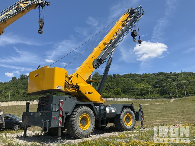 Grove Rt600e 2007 Grove RT600E 50 ton 4x4 Rough Terrain Crane in Wilder, Kentucky ...