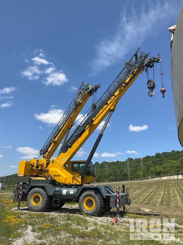 Grove Rt600e 2007 Grove RT600E 50 ton 4x4 Rough Terrain Crane in Wilder, Kentucky ...
