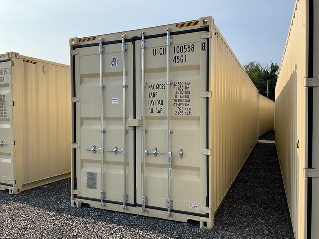 2024 40 ft One-Way High Cube Storage Container