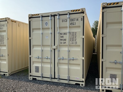 2024 40 ft One-Way High Cube Storage Container