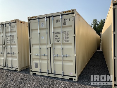 2024 40 ft One-Way High Cube Storage Container