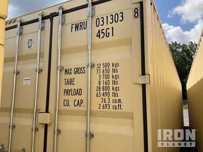 2023 40 ft One-Way High Cube Storage Container