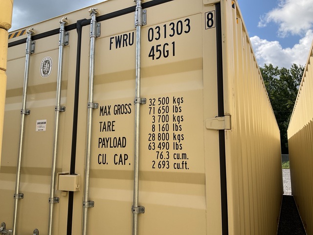 2023 40 ft One-Way High Cube Storage Container