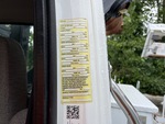 General Appearance with Motor Vehicle Safety Standards Label