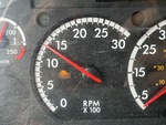 Cab with Warning Lights