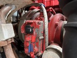 Engine with A/C Compressor
