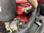 Engine with Air Compressor