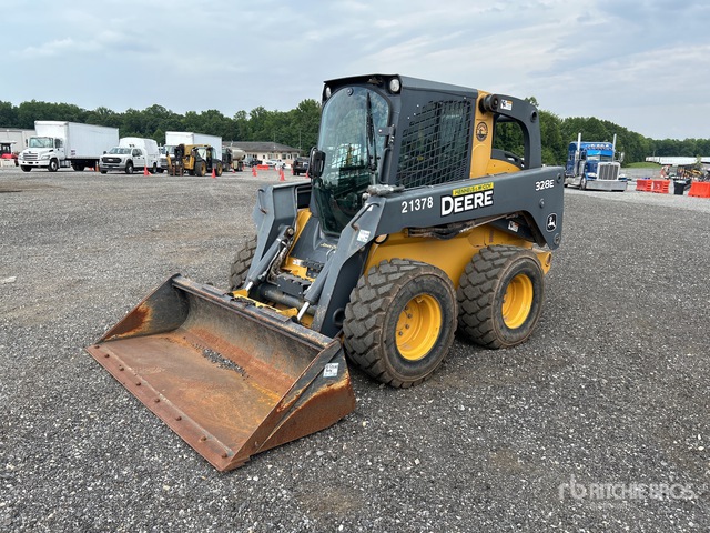 2015 John Deere 328E Skid Steer Loader | Ritchie Bros. Auctioneers