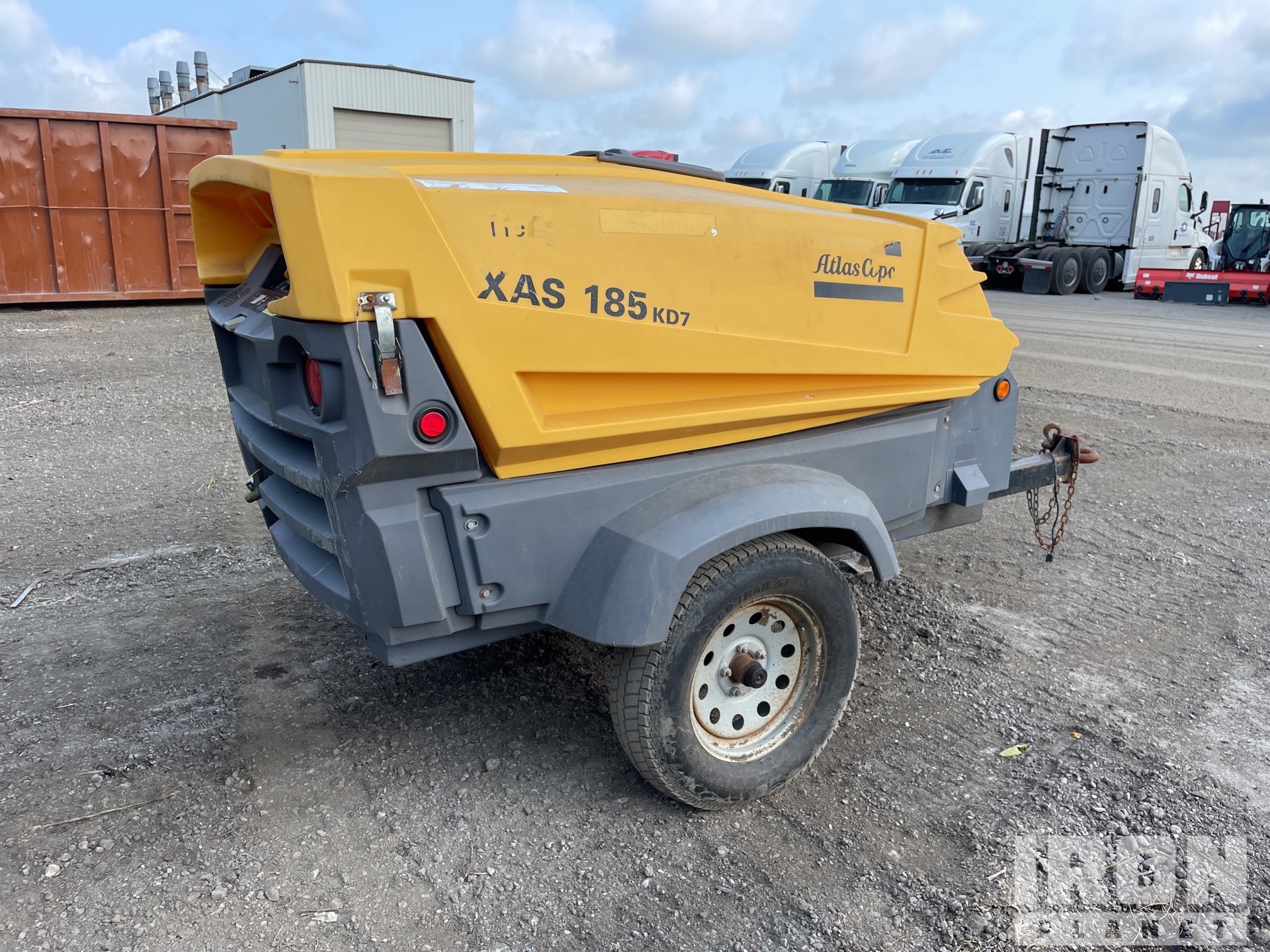 2015 Atlas Copco XAS 185 KD7 PE Mobile Air Compressor in Bolton