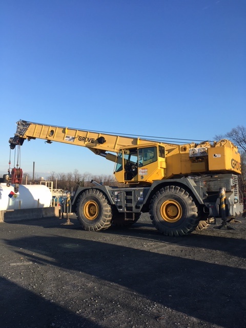 2000 Grove RT875C Rough Terrain Crane 2000 Grove RT875C Rough Terrain Crane