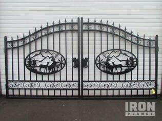 Greatbear Wrought Iron Driveway Gate (Unused) in Statesville, North ...