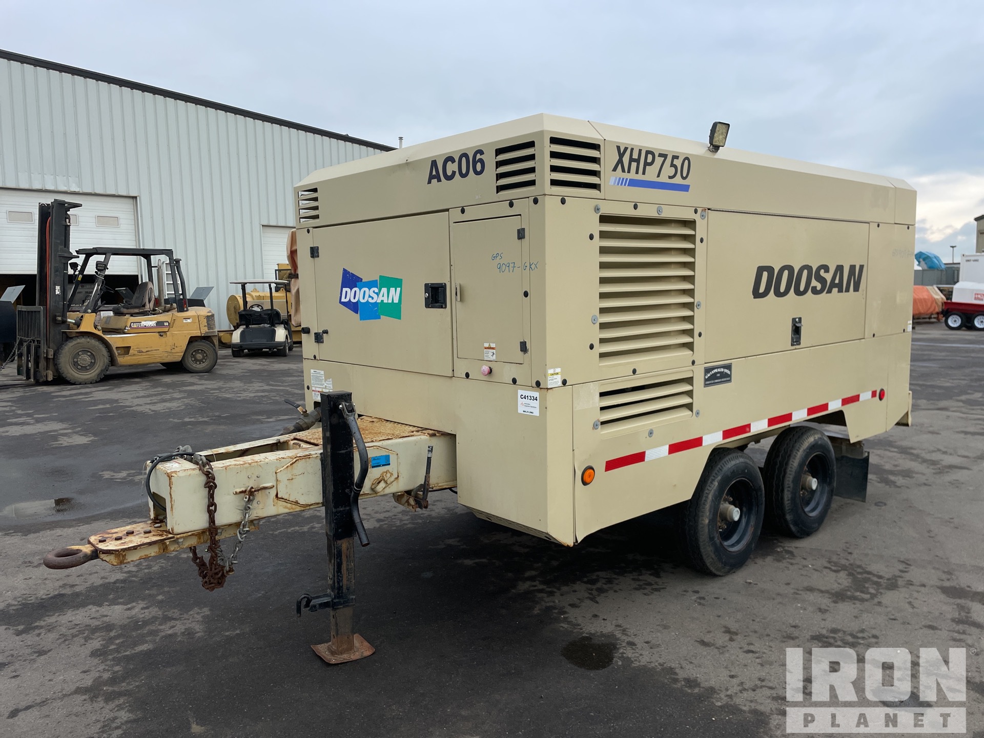 2015 Doosan XHP750 WCAT-FX-T3 750 cfm Mobile Air Compressor in