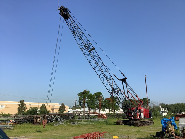 1978 Link-Belt LS118 120000 lb Lattice-Boom Crawler Crane