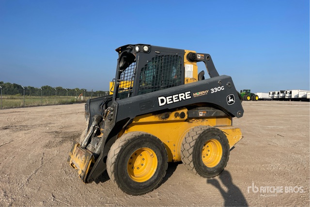 2017 John Deere 330G Skid Steer Loader | Ritchie Bros. Auctioneers