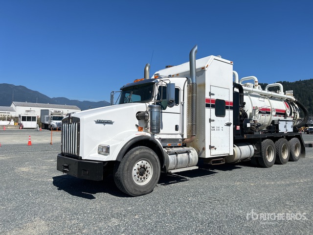 2009 Almac on 2009 Kenworth T800 8x6 Combination Wash/ Vacuum Tanker ...