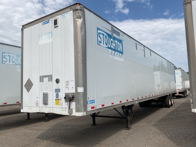 2014 Stoughton ZGPVW-535T-S-C-AR 53 ft x 102 in T/A Van Trailer