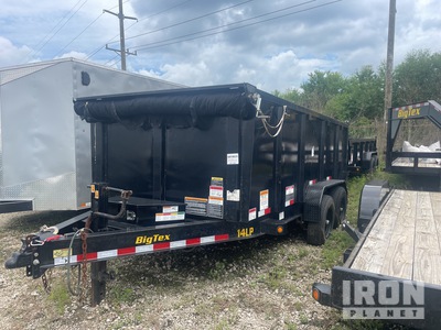 2023 Big Tex 14LP-14BK6-P4 14 ft T/A End Dump Trailer