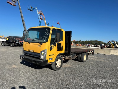 2008 Isuzu NPR 4x2 Flatbed Truck