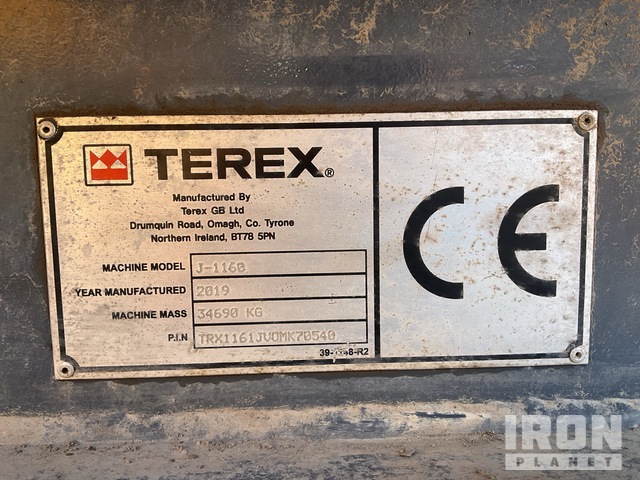 2019 Terex/Finlay J-1160 Jaw Crusher in Bombatevi Ejido (Ej