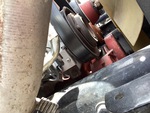 Moteur with compresseur de climatisation