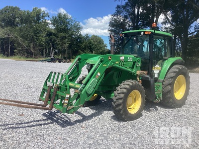 2015 Deere 6105M 4WD Tractor
