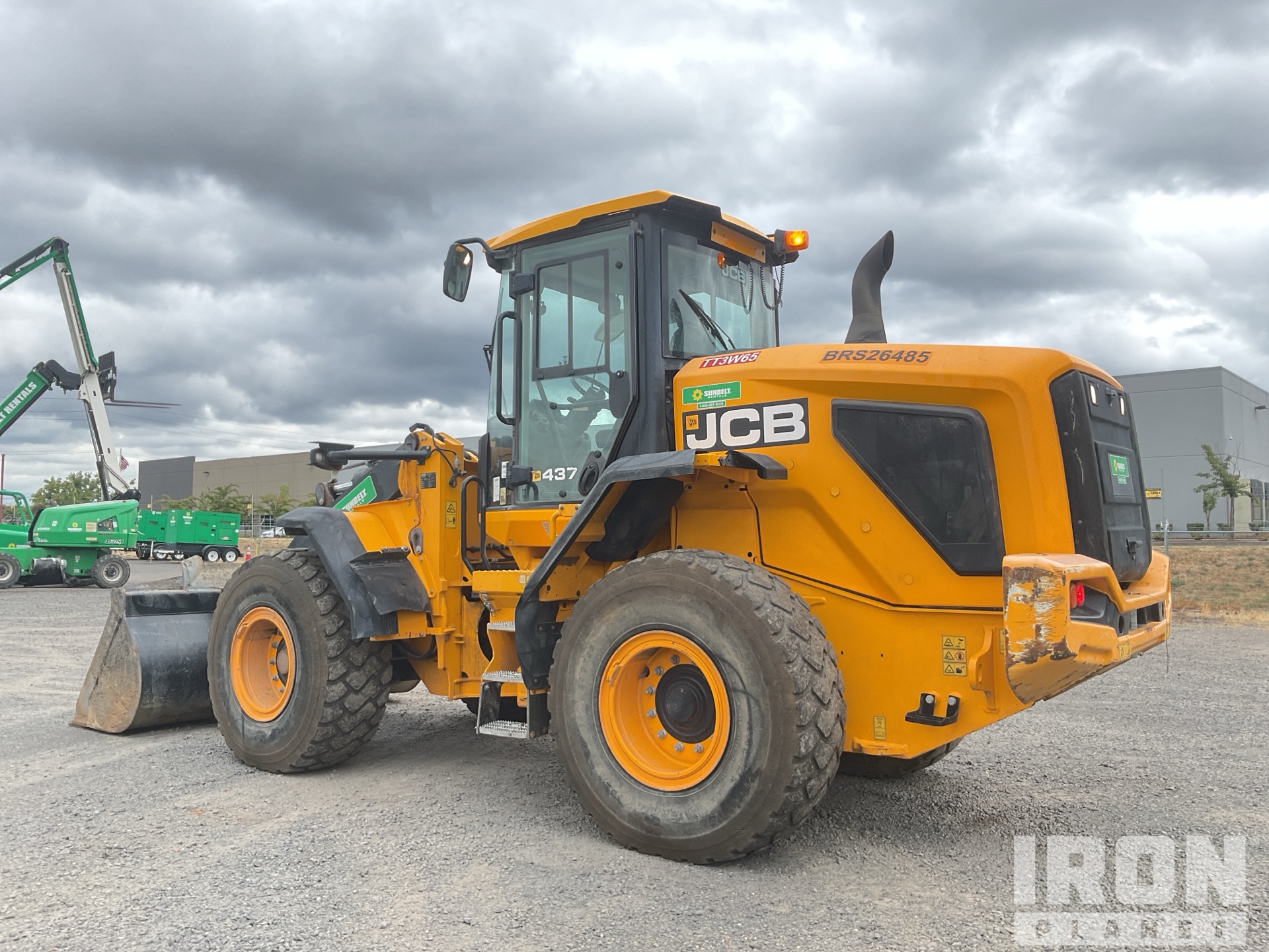 2019 JCB 437 ZX T4F Wheel Loader in Portland, Oregon, United