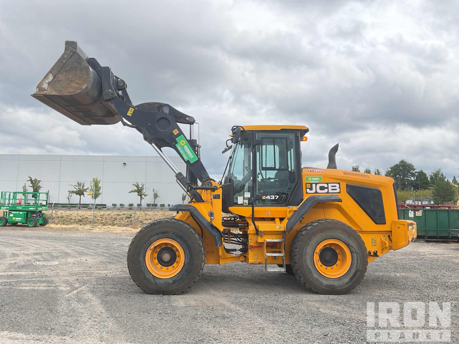 2019 JCB 437 ZX T4F Wheel Loader in Portland, Oregon, United