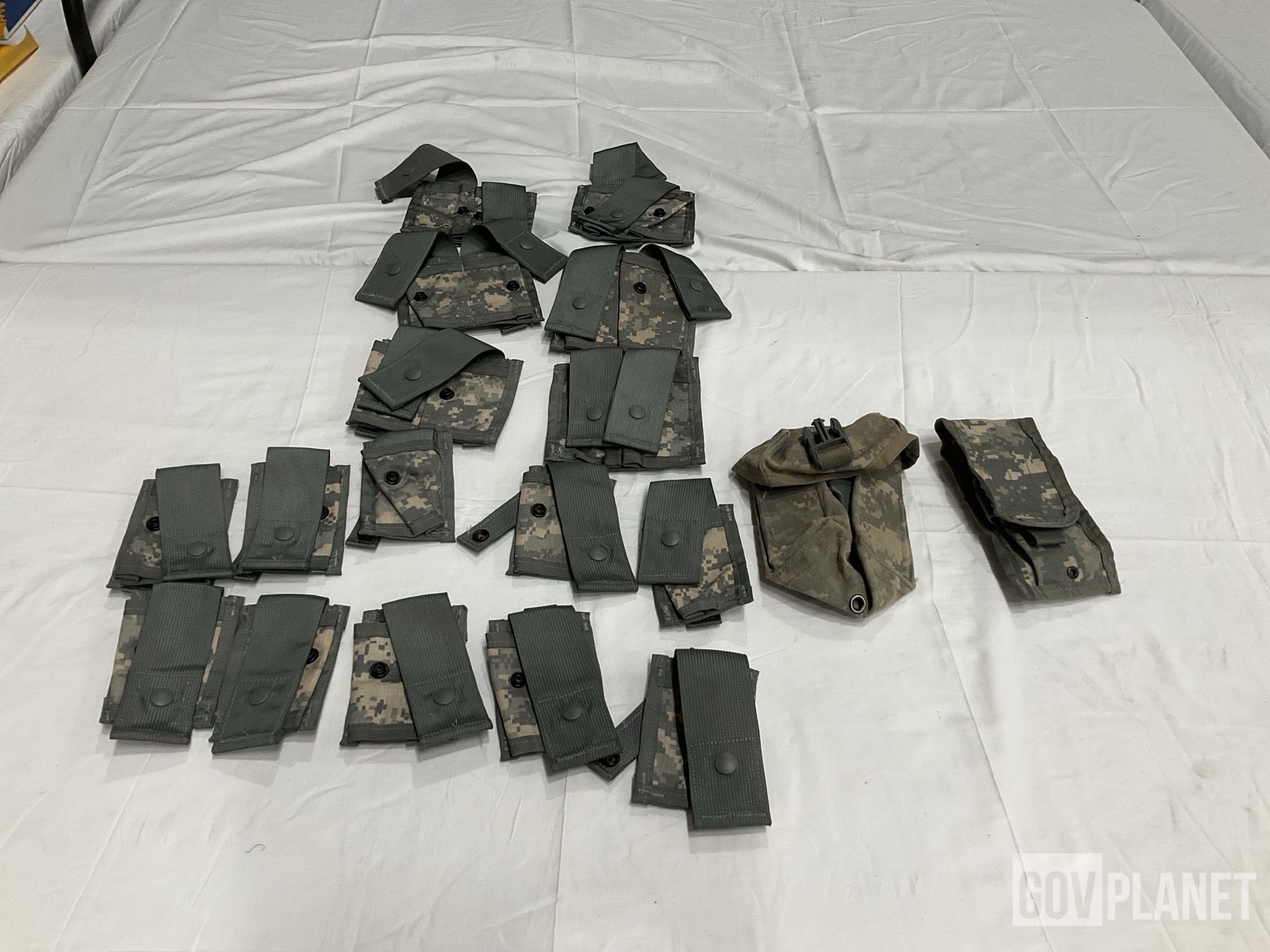 Surplus (393) M4 Two Mag Pouches, (63) First Aid Kit Pouches  