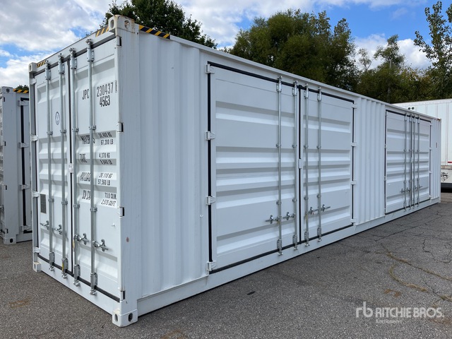 2024 QDJQ 40FT 40 ft One-Way High Cube Multi-Door Storage Container ...
