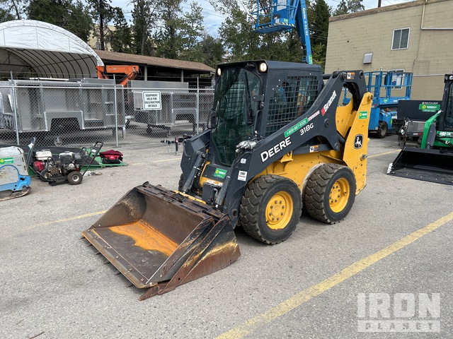 2018 John Deere 318G Two-Speed Skid Steer Loader in PENTICTON, British ...