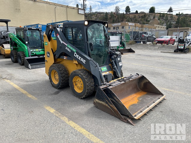 2018 John Deere 318G Two-Speed Skid Steer Loader in PENTICTON, British ...