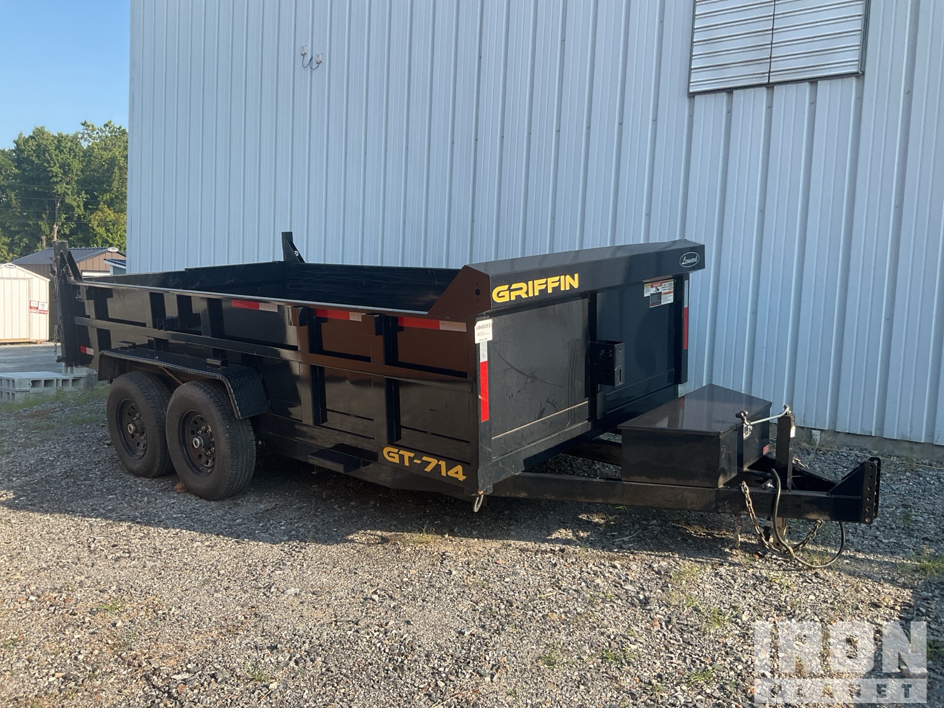 2023 Chubbs GT-714 14 ft T/A End Dump Trailer in Gastonia, North