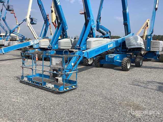 2015 Genie S45 4WD Diesel Telescopic Boom Lift | Ritchie Bros. Auctioneers