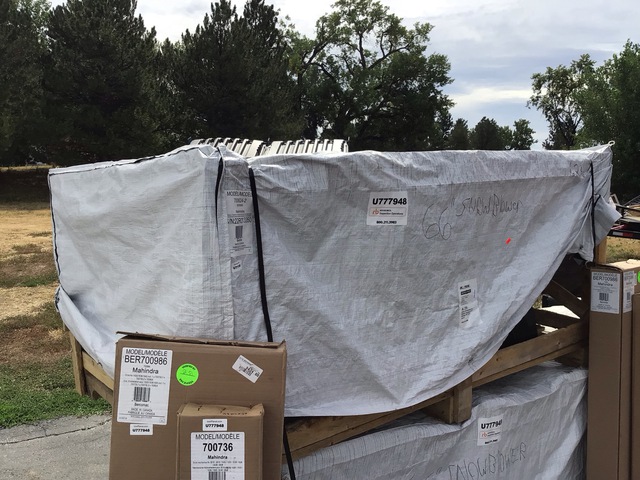 Mahindra 700624-2 Hydraulic 66 in Front Mount Snowblower - Fits Tractor (Unused)