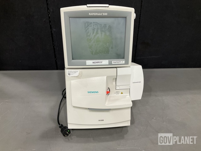 Siemens RAPIDPoint 500 Blood Gas Analyzer in North Las Vegas, Nevada ...