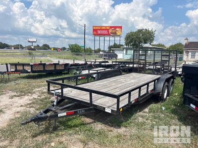 2022 CM 82x18 FH Trailer B 18 ft T/A Utility Trailer