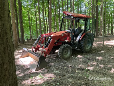 2018 Rural King RK55HC 4WD Utility Tractor (Inoperable)
