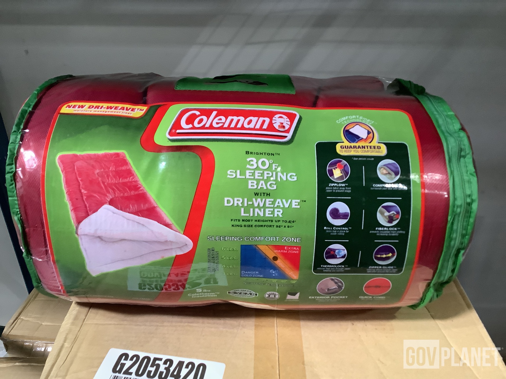 Surplus 21 Coleman Sleeping Bags w Dri Weave Liners in Upper Marlboro Maryland United States GovPlanet Item 12230668