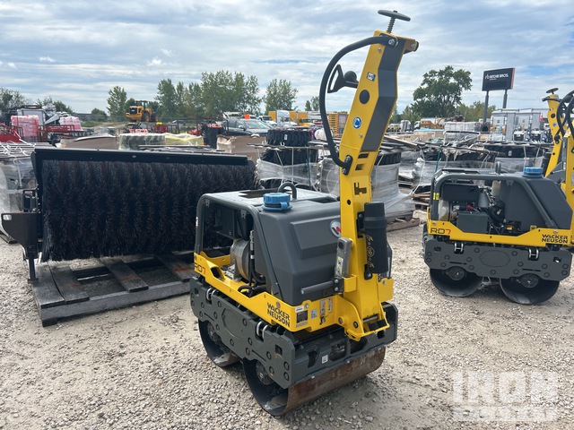 Wacker Rd7 Hs Compactor 2018 Wacker Neuson RD7 Walk Behind Roller in Morris, Illinois, United ...