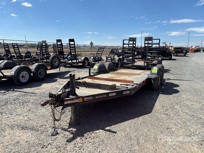 2019 Pratt CP0614 14 ft T/A Equipment Trailer