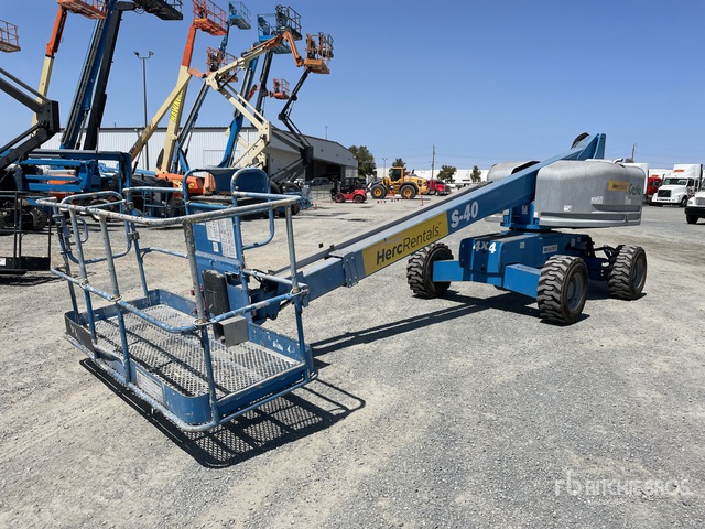 2016 Genie S40 4WD Dual Fuel Telescopic Boom Lift | Ritchie Bros ...