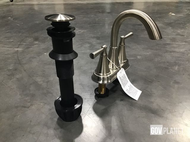 Surplus Pfister Canton F 048 Cnkk Brushed Nickel Two Handle High