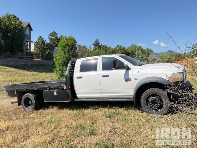 2011 Ram 5500 4x4 Crew Cab Flatbed Truck in Littleton, Colorado, United ...