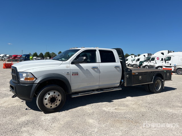 2012 Dodge Ram 5500 4x4 Crew Cab Flatbed Truck | Ritchie Bros. Auctioneers